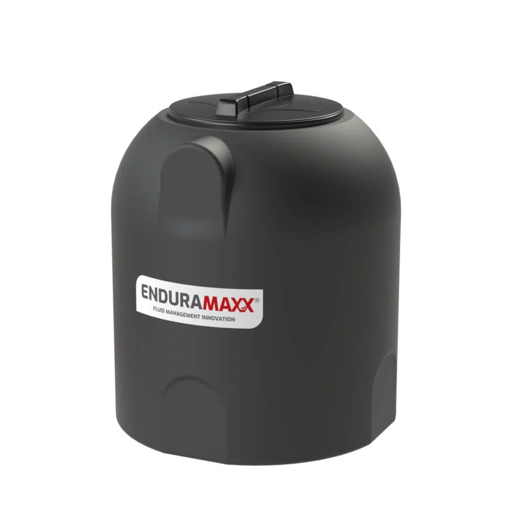 172501 150 Litre Vertical Rainwater Tank - Black