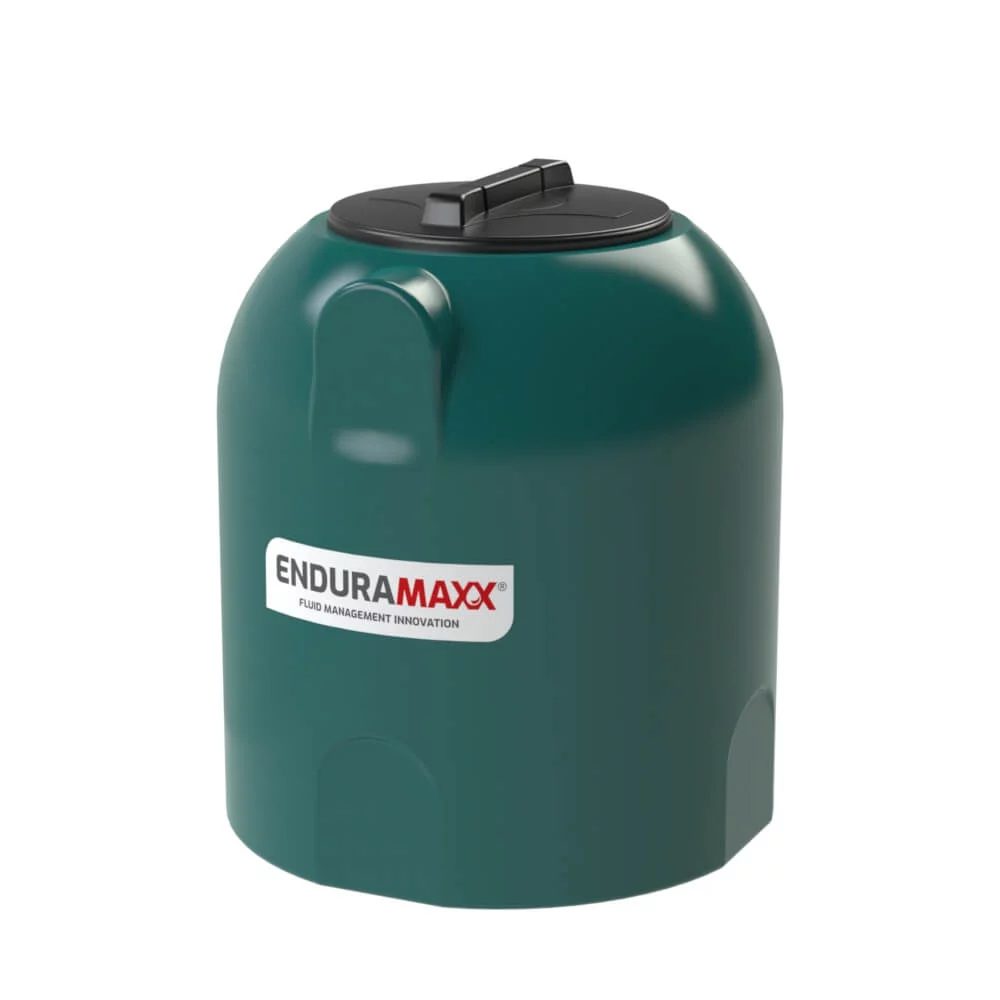 172501 150 Litre Vertical Rainwater Tank - Dark Green