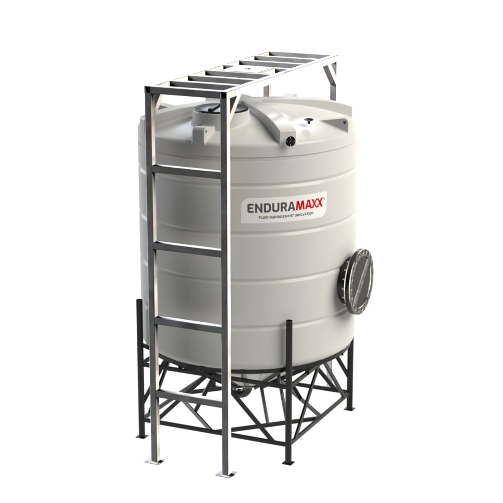 15000 Litre Cone Tank - With Mixer Frame