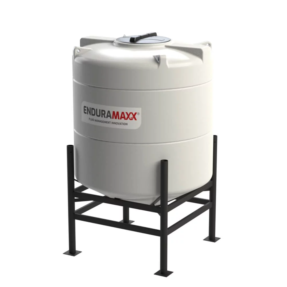 1752053002-F-1360-Litre-Cone-Tank-With-Frame-Natural