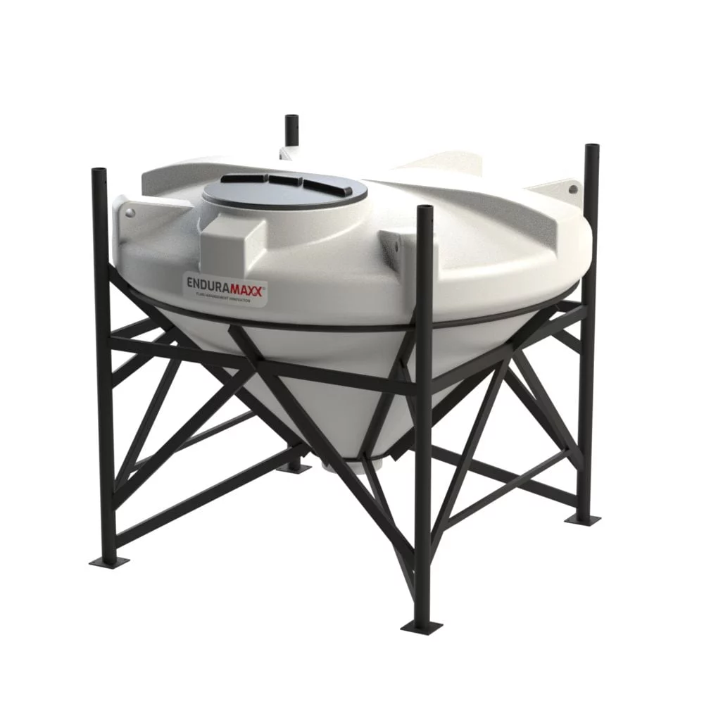 1,500 Litre 45° Closed Top Cone Tank