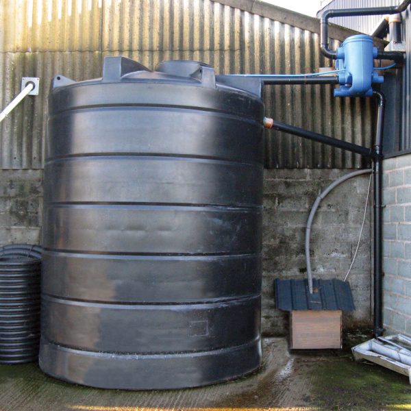 Enduratank Rainwater Harvesting Kit C in use