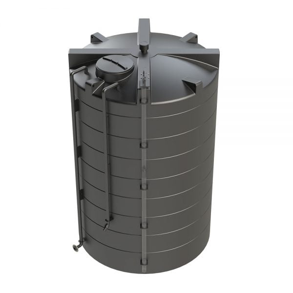 15,000 Litre Bunded Tank with up and over connections