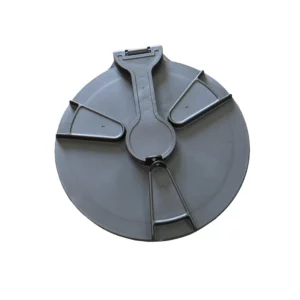135348 455mm Plastic Hinged Lockable Lid