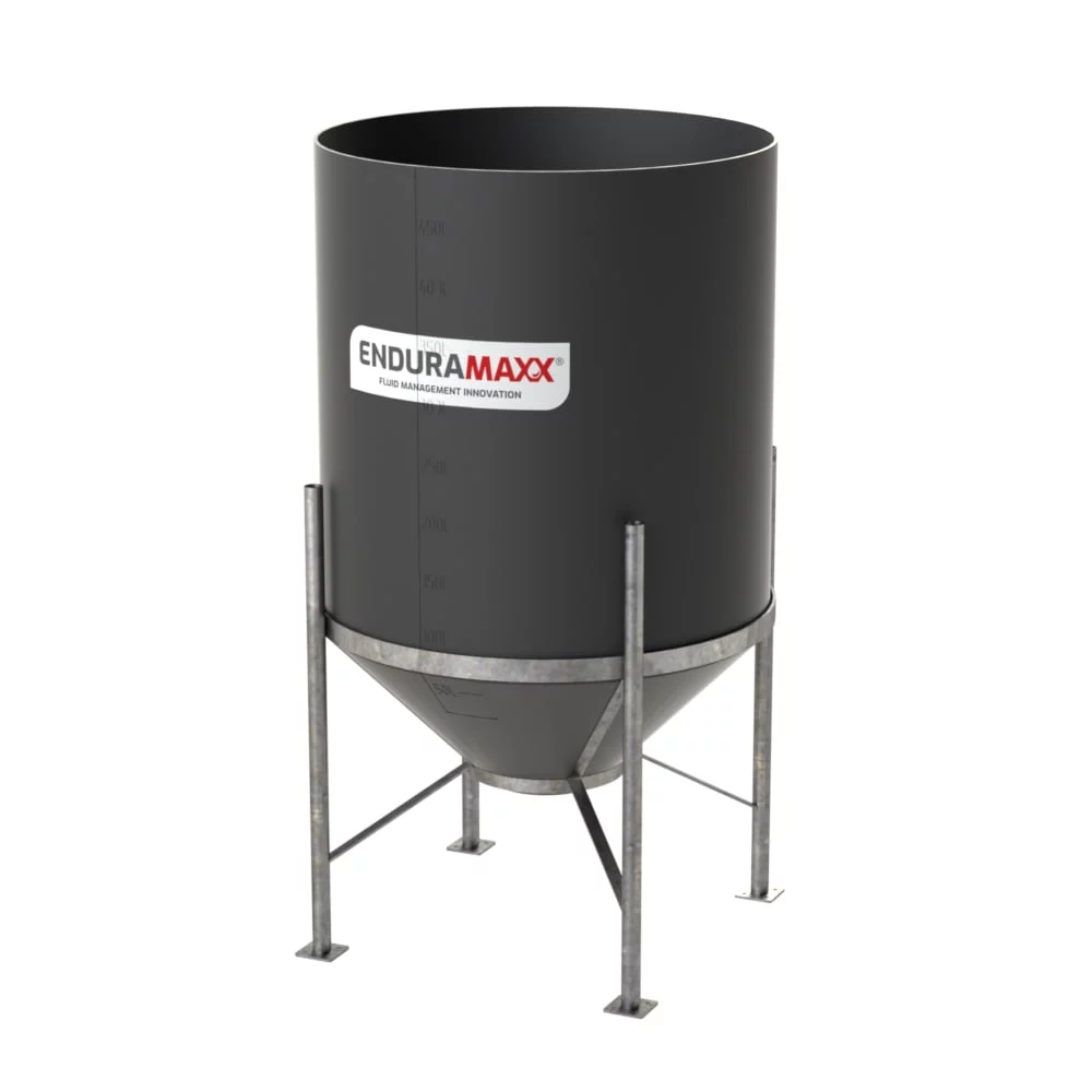 500 Litre 45° Open Top Cone Tank