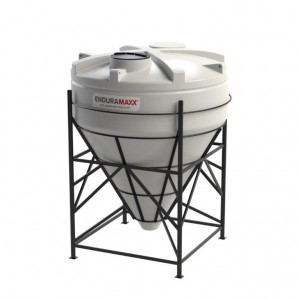 17520466002-F 8000 Litre 60 Degree Cone Tank with Frame Natural