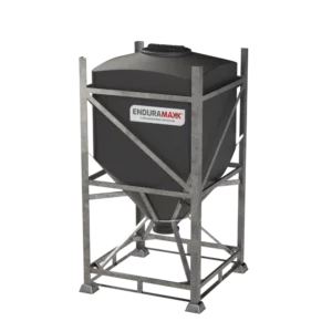 1,500L IBC Silo Solids Tank