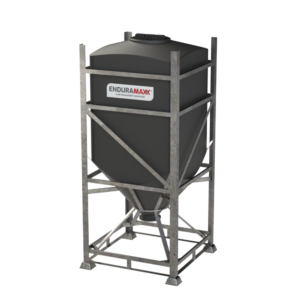 2,000L IBC Silo Solids Tank
