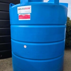 5,000 Litre Vertical Tank - Boat Blue - 1.0 SG